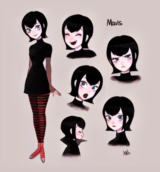 Мэвис Дракула нарисовать