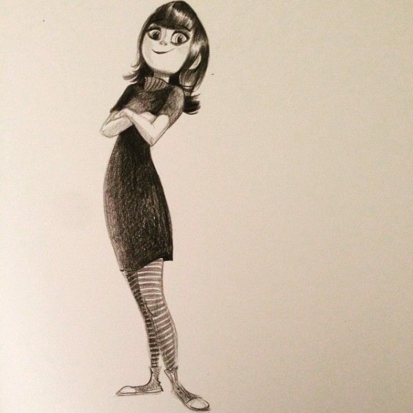 Мейвис Дракула рисунки