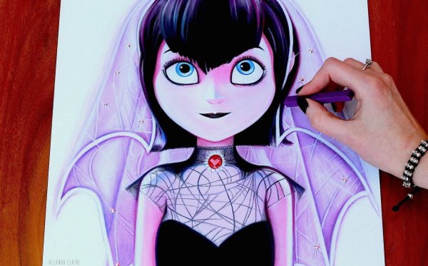 Отель Трансильвания рисунок