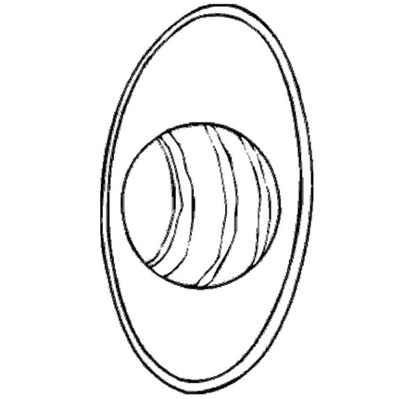Планета Уран раскраска для детей