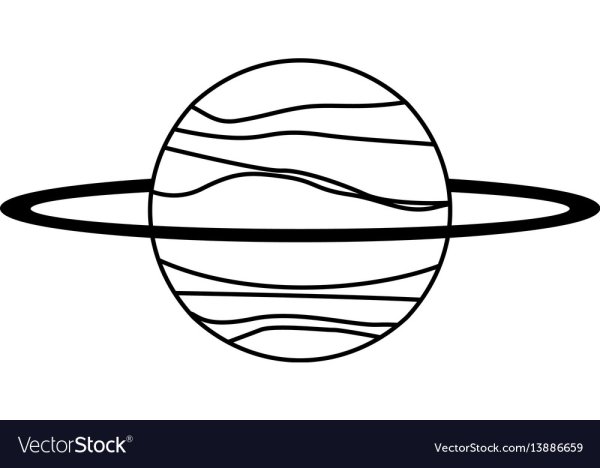 Планета Уран раскраска для детей