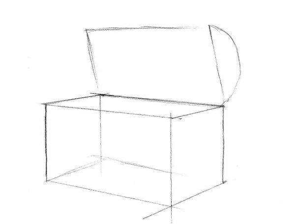 Рисование ларец