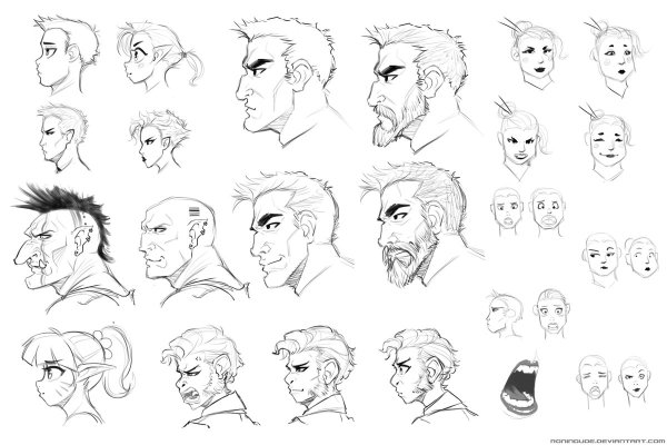 Аниме эмоции в профиль