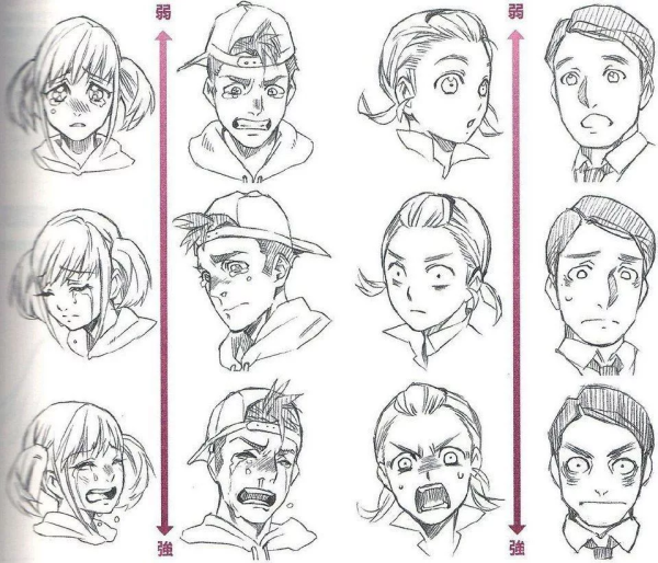 Эмоции Наброски