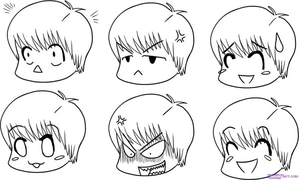 Чиби эмоции