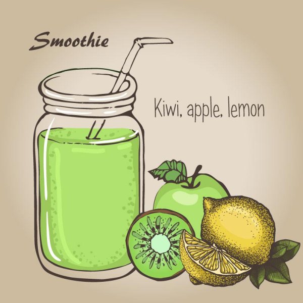 Смузи рисунок