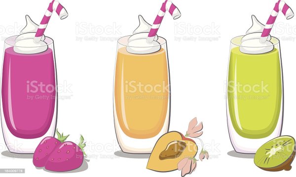 Как сделать как нарисовать легко и быстро смузи