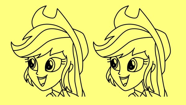 Эпплджек рисунок карандашом