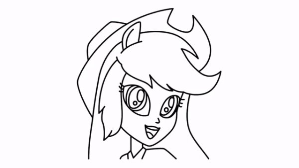 Девочки из Эквестрии срисовки