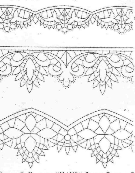 Рисование кружева