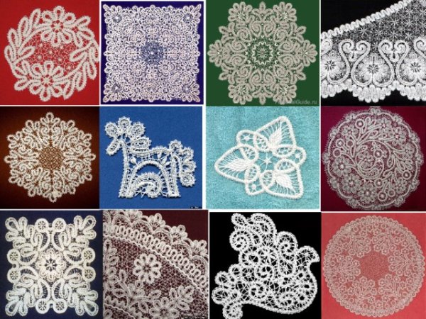 Вологодское кружево сколок