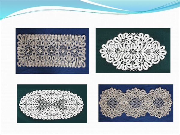 Коклюшечное кружево сколки