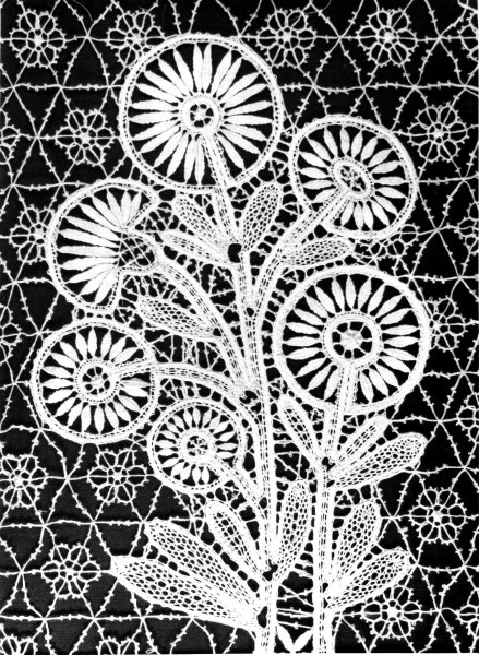 Основные элементы Вологодского кружева