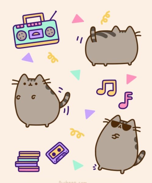 Рисунки котика Пушина