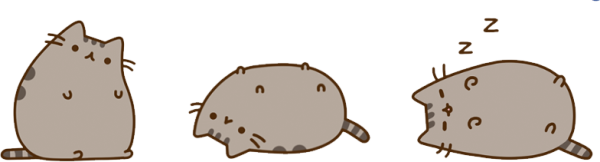 Кот Пушин и хомяк