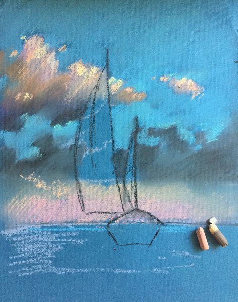 Уроки рисования пастелью