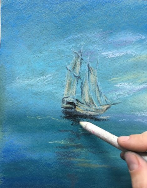 Мастер класс по рисованию пастелью