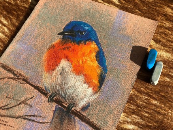 Сухая пастель для рисования