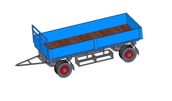 Нарисовать прицеп