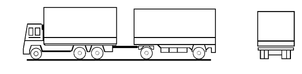 Грузовик схематичное изображение