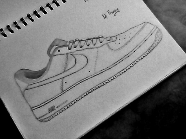 Nike Air Force 1 draw