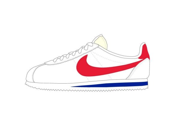 Nike Cortez illustration