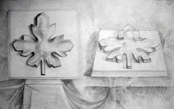 Гипсовые орнаменты для рисования