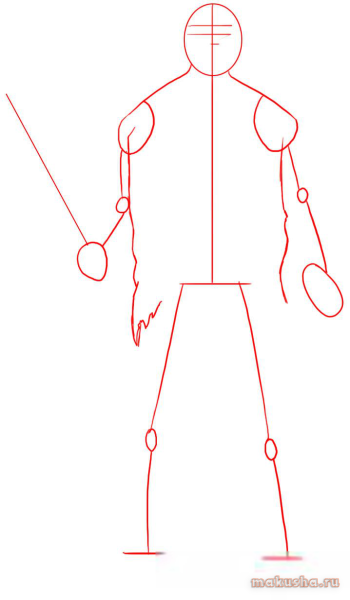 Как нарисовать Джейсона Вурхиса