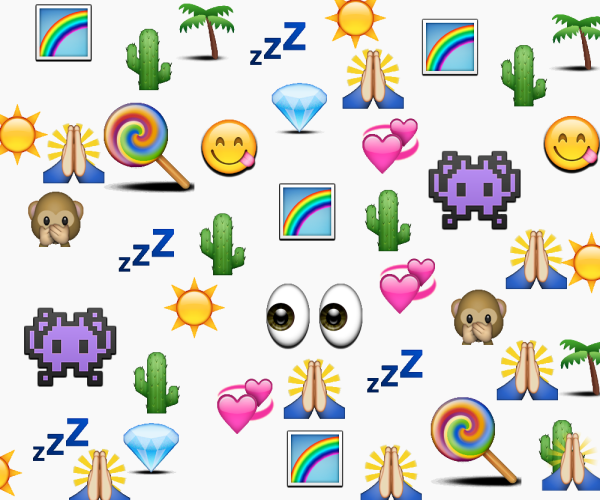 Эмодзи для срисовки