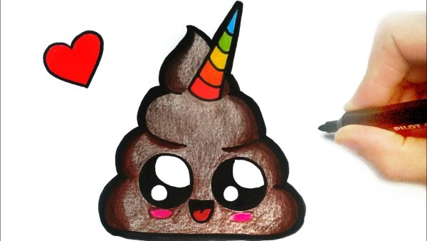 Лёгкие рисунки ЭМОДЖИ