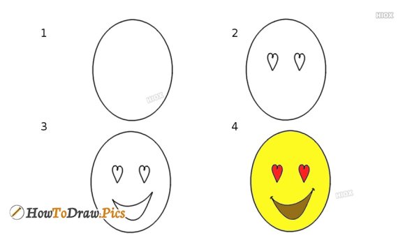 Простые рисунки ЭМОДЖИ