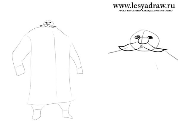 Нарисовать викинга поэтапно