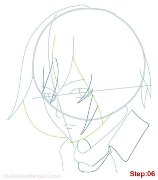 Микаса Аккерман скетч