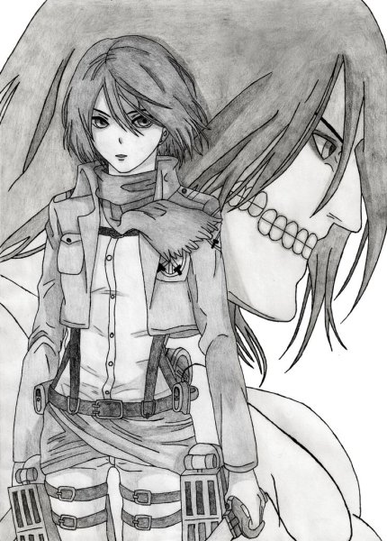 Hajime Isayama атака титанов