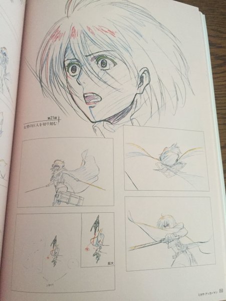 Микаса Аккерман draw