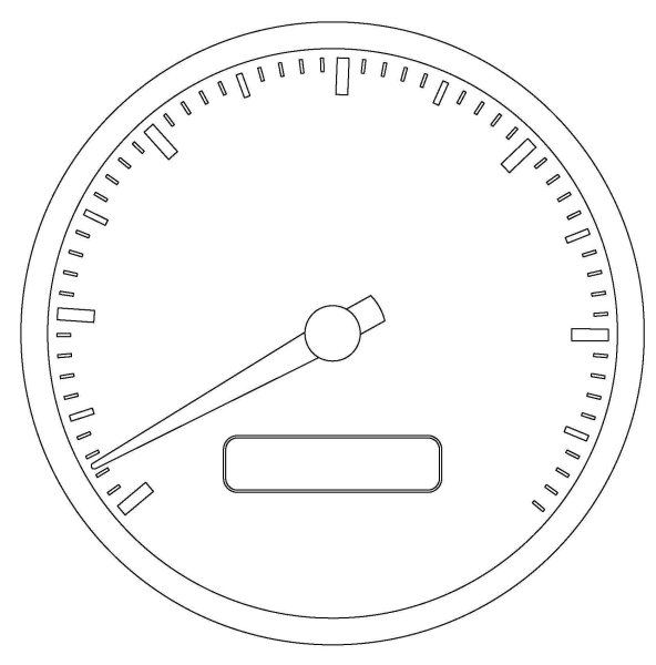 Спидометр раскраска для детей