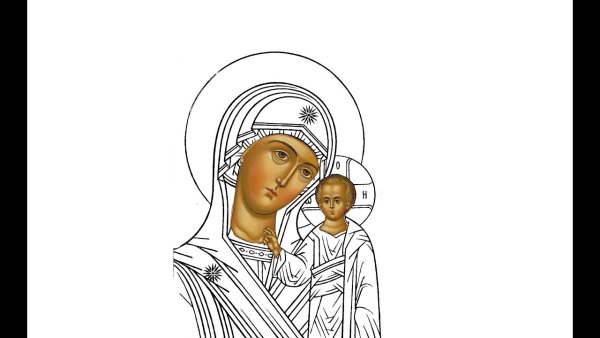 Нимб иконы вектор