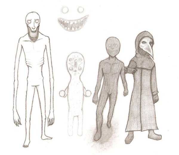 Скромник SCP 096 В полный рост