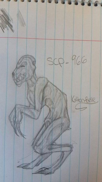 Скромник SCP 096 раскраска