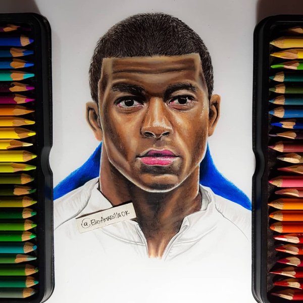 Неймар и Мбаппе арт