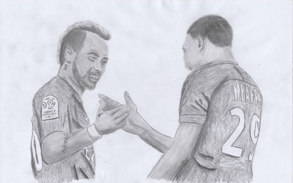 Раскраска Мбаппе