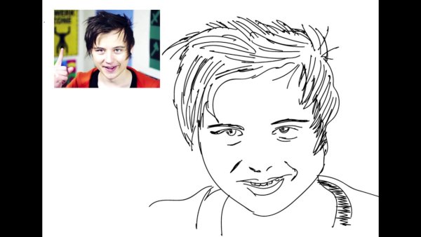 Лёгкие рисунки для срисовки ивангай