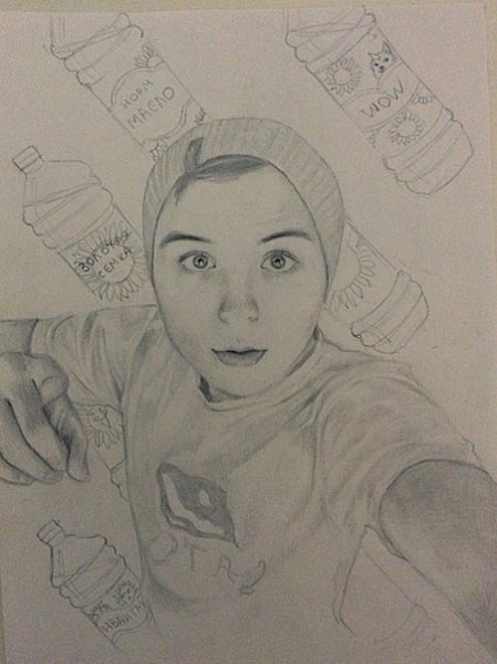 Ивангай рисунок карандашом