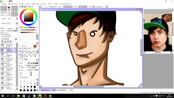 Максим Голополосов рисунок