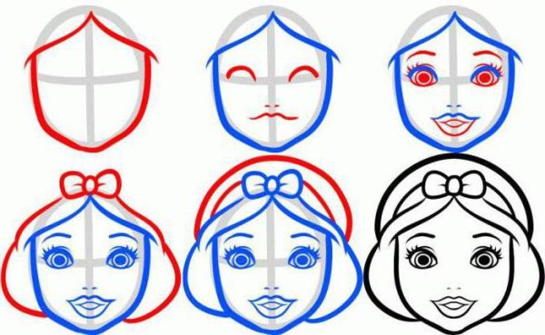 Нарисовать куклу Аннабель