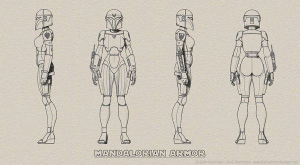 Мандалорец референс