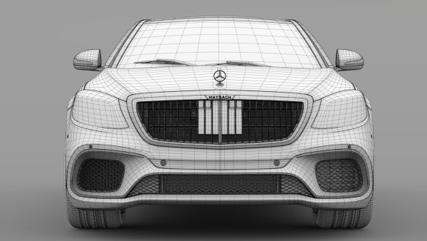 Mercedes Maybach x222 чертежи