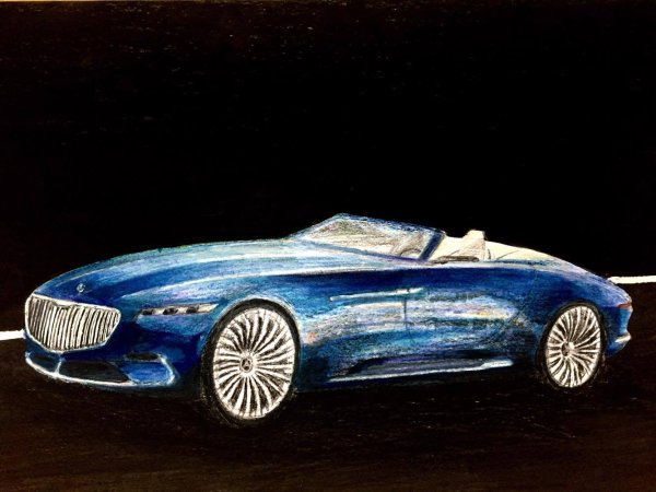 Раскраска Роллс Ройс Фантом