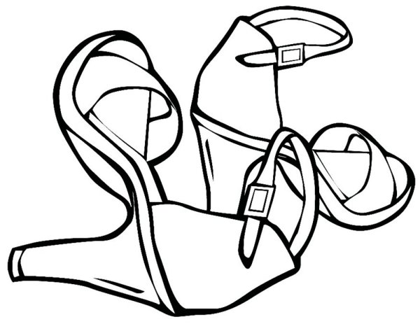 Наброски туфлей