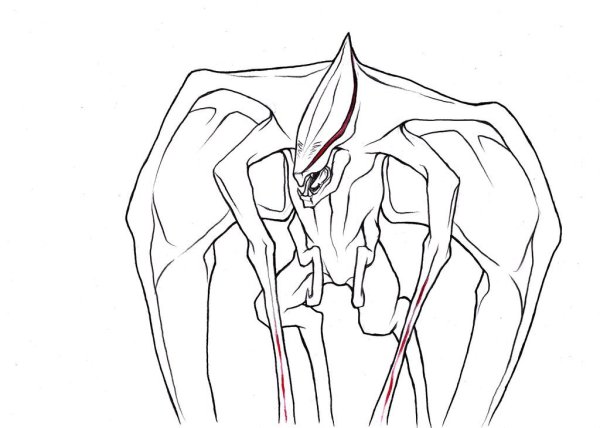 Нарисовать гнуса